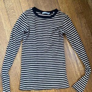 Vince long-sleeve shirt, size small